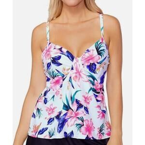 Floral Women's Swim Top